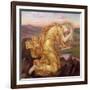 Demeter Mourning for Persephone, 1906-Evelyn De Morgan-Framed Giclee Print