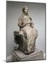 Demeter, Statue from Knidos, Asia Minor, c.350 BC-Greek-Mounted Giclee Print