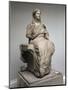 Demeter, Statue from Knidos, Asia Minor, c.350 BC-Greek-Mounted Giclee Print