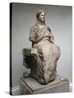 Demeter, Statue from Knidos, Asia Minor, c.350 BC-Greek-Stretched Canvas