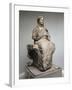 Demeter, Statue from Knidos, Asia Minor, c.350 BC-Greek-Framed Giclee Print