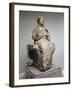 Demeter, Statue from Knidos, Asia Minor, c.350 BC-Greek-Framed Giclee Print