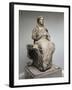 Demeter, Statue from Knidos, Asia Minor, c.350 BC-Greek-Framed Giclee Print