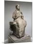 Demeter, Statue from Knidos, Asia Minor, c.350 BC-Greek-Mounted Giclee Print
