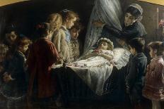 Visiting the Dead Little Girl (Visita Alla Piccola Morta)-Demetrio Cosola-Giclee Print