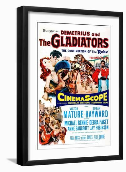 Demetrius and the Gladiators-null-Framed Art Print