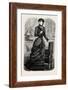 Demi-Evening Toilette, Fashion, 1882-null-Framed Giclee Print