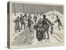 Demobilisation! Men of the First Class Returning to their Homes-Joseph Nash-Stretched Canvas