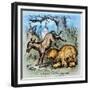 Democrat Donkey, 1870-Thomas Nast-Framed Giclee Print