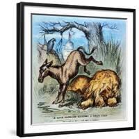 Democrat Donkey, 1870-Thomas Nast-Framed Giclee Print