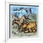 Democrat Donkey, 1870-Thomas Nast-Framed Giclee Print