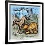 Democrat Donkey, 1870-Thomas Nast-Framed Giclee Print