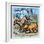 Democrat Donkey, 1870-Thomas Nast-Framed Premium Giclee Print