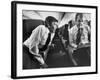 Democrat George Mcgovern with Aide on Plane During His Presidential Campaign-null-Framed Photographic Print