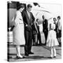 Democratic Presidental Nominee John Kennedy Says Goodbye to His Family-null-Stretched Canvas