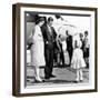 Democratic Presidental Nominee John Kennedy Says Goodbye to His Family-null-Framed Photo