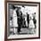 Democratic Presidental Nominee John Kennedy Says Goodbye to His Family-null-Framed Photo