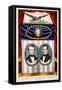 Democratic Presidential Campaign Banner, 1852-American School-Framed Stretched Canvas