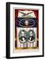 Democratic Presidential Campaign Banner, 1852-American School-Framed Giclee Print