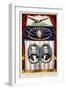 Democratic Presidential Campaign Banner, 1852-American School-Framed Giclee Print