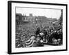 Democratic Presidential Candidate, Franklin Roosevelt, Speaks to Crowd of 10,000, Butte, Montana-null-Framed Photo