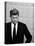 Democratic Presidential Candidate John F. Kennedy During Famed Kennedy Nixon Televised Debate-Paul Schutzer-Stretched Canvas