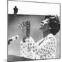 Democratic Presidential Candidate Shirley Chisholm Addresses Students at Cal State at Long Beach-null-Mounted Premium Photographic Print