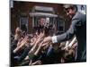 Democratic Presidential Contender Bobby Kennedy Shaking Hands in Crowd During Campaign Event-Bill Eppridge-Mounted Photographic Print