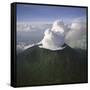 Democratic Republic of Congo (DRC) Aerial View of Africa-Adrian Warren-Framed Stretched Canvas