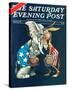 "Democrats vs. Republicans," Saturday Evening Post Cover, July/Aug 1980-BB Sams-Stretched Canvas