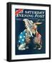 "Democrats vs. Republicans," Saturday Evening Post Cover, July/Aug 1980-BB Sams-Framed Premium Giclee Print