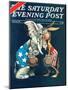 "Democrats vs. Republicans," Saturday Evening Post Cover, July/Aug 1980-BB Sams-Mounted Premium Giclee Print