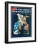 "Democrats vs. Republicans," Saturday Evening Post Cover, July/Aug 1980-BB Sams-Framed Giclee Print