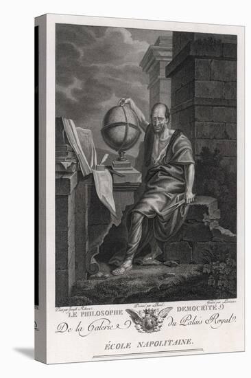 Democritus Greek Philosopher and Scientist-Lorieux-Stretched Canvas