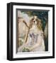 Demoiselle a la Lyre-Thierry Poncelet-Framed Premium Giclee Print