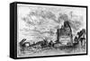 Demolition, C1840-1890-Johan Barthold Jongkind-Framed Stretched Canvas