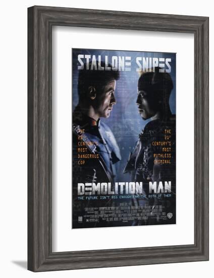 Demolition Man [1993], directed by MARCO BRAMBILLA.-null-Framed Photographic Print