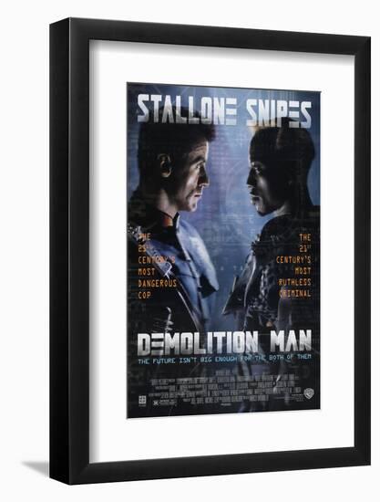 Demolition Man [1993], directed by MARCO BRAMBILLA.-null-Framed Photographic Print