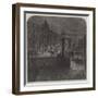 Demolition of Blackfriars Bridge-null-Framed Giclee Print