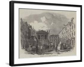 Demolition of Lyon's Inn, Strand-William Henry Pike-Framed Giclee Print