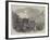 Demolition of Lyon's Inn, Strand-William Henry Pike-Framed Giclee Print