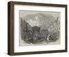 Demolition of Lyon's Inn, Strand-William Henry Pike-Framed Giclee Print