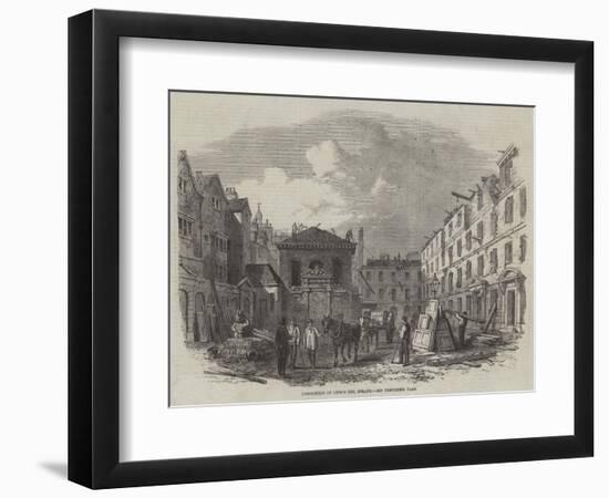 Demolition of Lyon's Inn, Strand-William Henry Pike-Framed Giclee Print