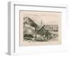 Demolition of Part of Old London Bridge. March 1832-Edward William Cooke-Framed Premium Giclee Print
