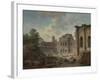 Demolition of the Chateau of Meudon, 1806-Hubert Robert-Framed Giclee Print