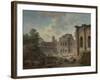 Demolition of the Chateau of Meudon, 1806-Hubert Robert-Framed Giclee Print