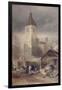 Demolition of the Church of St Benet Fink, City of London, 1844-John Wykeham Archer-Framed Giclee Print