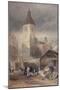 Demolition of the Church of St Benet Fink, City of London, 1844-John Wykeham Archer-Mounted Giclee Print