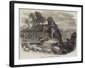 Demolition of the Fortifications of Luxemburg-null-Framed Giclee Print