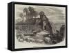 Demolition of the Fortifications of Luxemburg-null-Framed Stretched Canvas